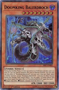 Doomking Balerdroch [Structure Deck: Zombie Horde] [SR07-EN001] | Anubis Games and Hobby