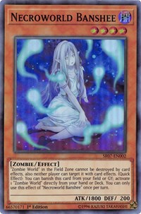 Necroworld Banshee [Structure Deck: Zombie Horde] [SR07-EN002] | Anubis Games and Hobby