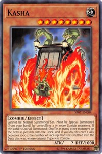 Kasha [Structure Deck: Zombie Horde] [SR07-EN004] | Anubis Games and Hobby