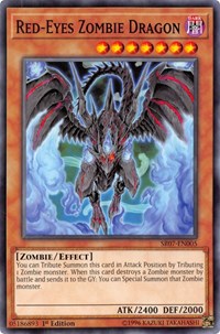 Red-Eyes Zombie Dragon [Structure Deck: Zombie Horde] [SR07-EN005] | Anubis Games and Hobby