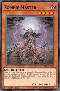 Zombie Master [Structure Deck: Zombie Horde] [SR07-EN010] | Anubis Games and Hobby