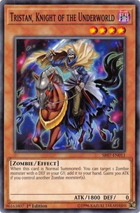 Tristan, Knight of the Underworld [Structure Deck: Zombie Horde] [SR07-EN011] | Anubis Games and Hobby