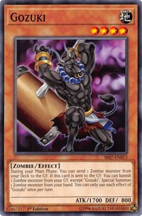 Gozuki [Structure Deck: Zombie Horde] [SR07-EN013] | Anubis Games and Hobby