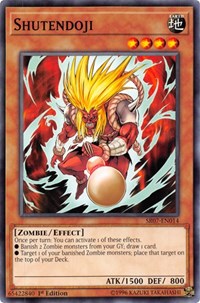 Shutendoji [Structure Deck: Zombie Horde] [SR07-EN014] | Anubis Games and Hobby