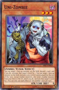 Uni-Zombie [Structure Deck: Zombie Horde] [SR07-EN019] | Anubis Games and Hobby