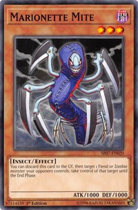 Marionette Mite [Structure Deck: Zombie Horde] [SR07-EN020] | Anubis Games and Hobby