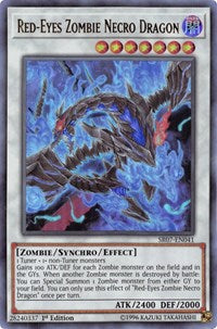 Red-Eyes Zombie Necro Dragon [Structure Deck: Zombie Horde] [SR07-EN041] | Anubis Games and Hobby