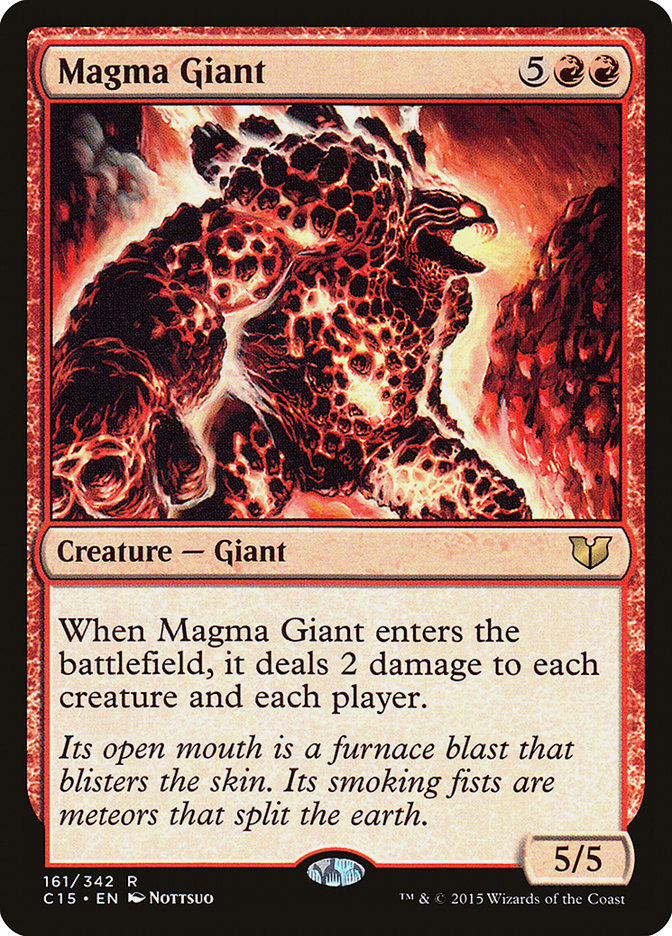 Magma Giant [Commander 2015] | Anubis Games and Hobby