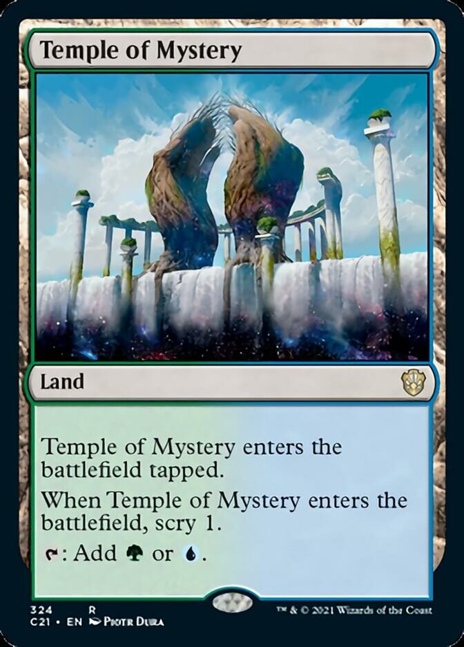 Temple of Mystery [Commander 2021] | Anubis Games and Hobby