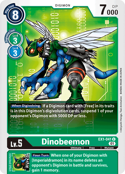 Dinobeemon [EX1-041] [Classic Collection] | Anubis Games and Hobby