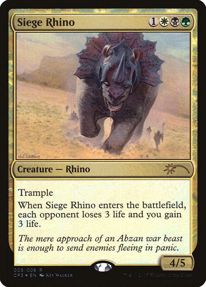 Siege Rhino [Magic Origins Clash Pack] | Anubis Games and Hobby