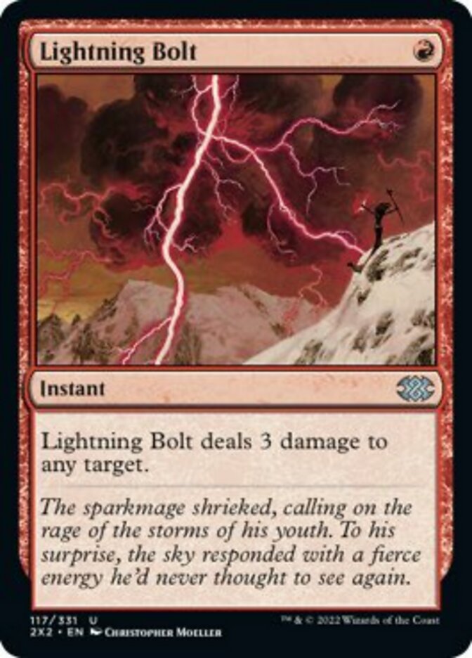 Lightning Bolt [Double Masters 2022] | Anubis Games and Hobby