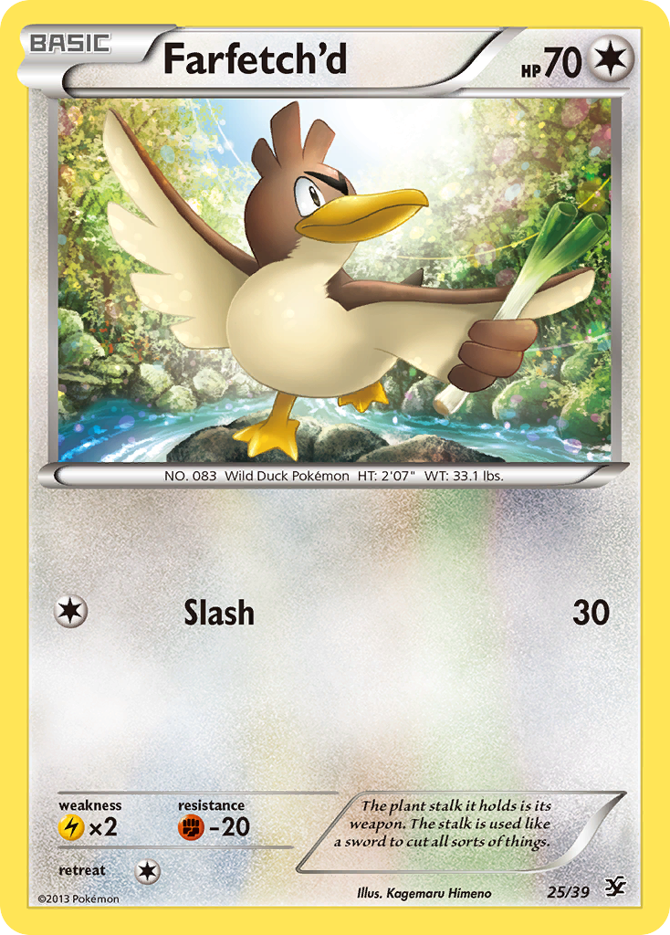 Farfetch'd (25/39) [XY: Kalos Starter Set] | Anubis Games and Hobby