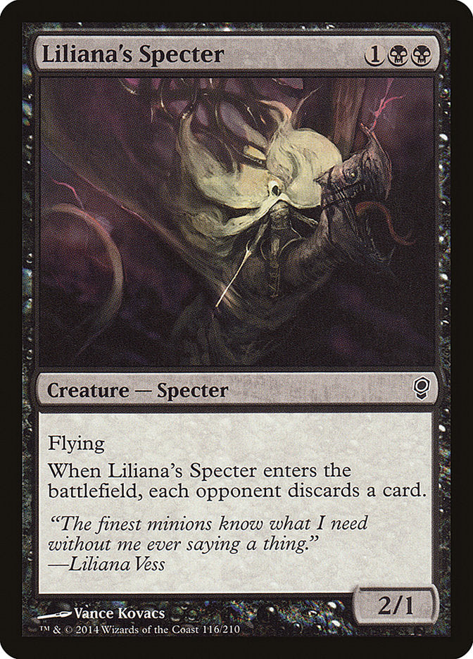 Liliana's Specter [Conspiracy] | Anubis Games and Hobby