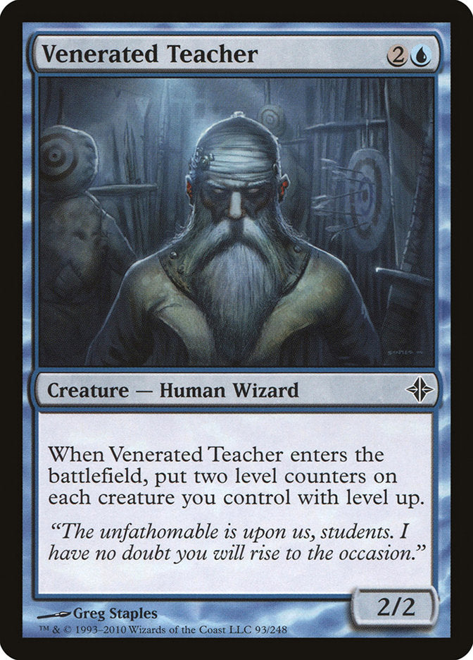 Venerated Teacher [Rise of the Eldrazi] | Anubis Games and Hobby