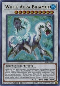 White Aura Bihamut [Yu-Gi-Oh! ARC-V Promo Cards] [YA04-EN001] | Anubis Games and Hobby