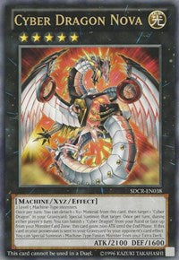 Cyber Dragon Nova (Oversized) (Machine Madness) [SDCR-EN038] | Anubis Games and Hobby