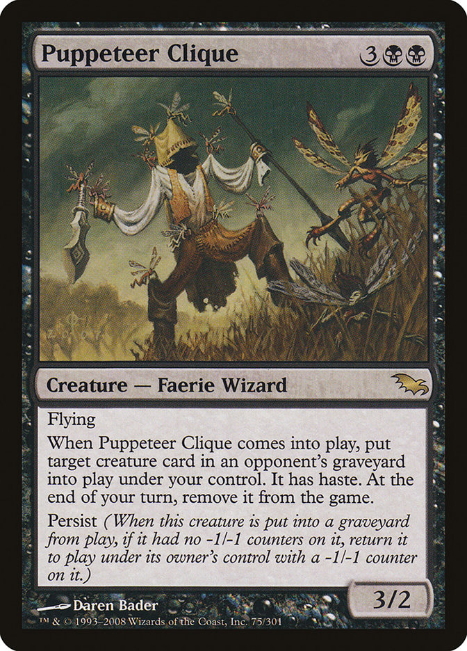 Puppeteer Clique [Shadowmoor] | Anubis Games and Hobby