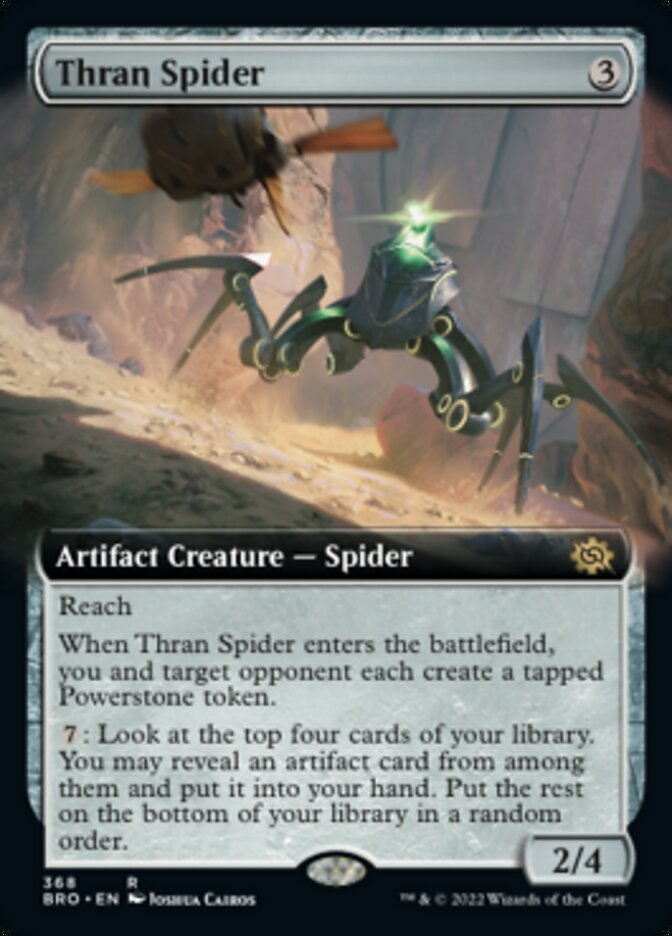 Thran Spider (Extended Art) [The Brothers' War] | Anubis Games and Hobby