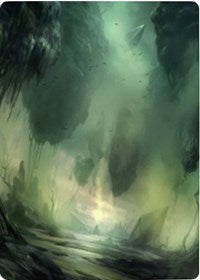 Swamp 1 Art Card [Zendikar Rising Art Series] | Anubis Games and Hobby