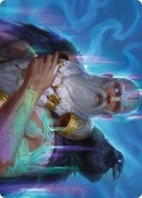 Alrund, God of the Cosmos Art Card [Kaldheim Art Series] | Anubis Games and Hobby