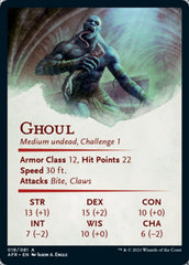 Ghoul Art Card [Dungeons & Dragons: Adventures in the Forgotten Realms Art Series] | Anubis Games and Hobby