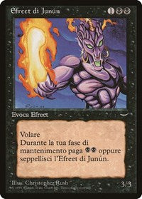 Junun Efreet (Italian) - "Efreet di Junun" [Renaissance] | Anubis Games and Hobby