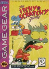 Itchy and Scratchy Game - Sega Game Gear | Anubis Games and Hobby