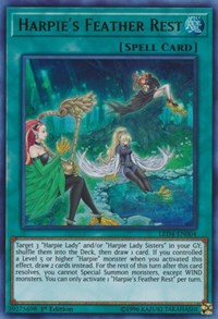 Harpie's Feather Rest [Legendary Duelists: Sisters of the Rose] [LED4-EN004] | Anubis Games and Hobby