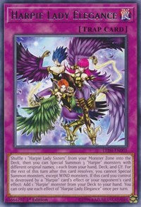 Harpie Lady Elegance [Legendary Duelists: Sisters of the Rose] [LED4-EN005] | Anubis Games and Hobby