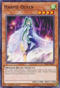 Harpie Queen [Legendary Duelists: Sisters of the Rose] [LED4-EN007] | Anubis Games and Hobby