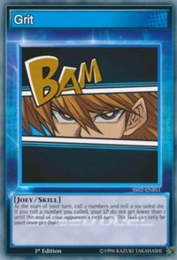 Grit [Speed Duel Decks: Duelists of Tomorrow] [SS02-ENBS1] | Anubis Games and Hobby