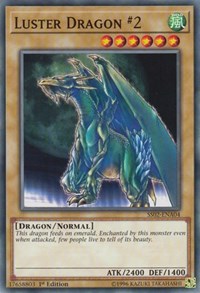 Luster Dragon #2 [Speed Duel Decks: Duelists of Tomorrow] [SS02-ENA04] | Anubis Games and Hobby