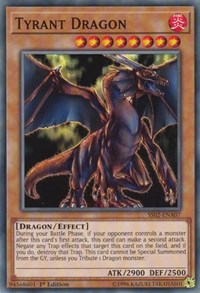 Tyrant Dragon [Speed Duel Decks: Duelists of Tomorrow] [SS02-ENA07] | Anubis Games and Hobby