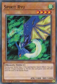 Spirit Ryu [Speed Duel Decks: Duelists of Tomorrow] [SS02-ENA08] | Anubis Games and Hobby