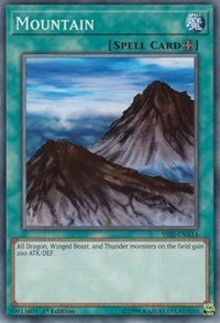 Mountain [Speed Duel Decks: Duelists of Tomorrow] [SS02-ENA14] | Anubis Games and Hobby