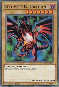 Red-Eyes B. Dragon [Speed Duel Decks: Duelists of Tomorrow] [SS02-ENB01] | Anubis Games and Hobby