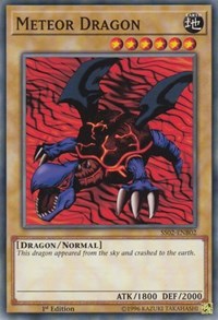 Meteor Dragon [Speed Duel Decks: Duelists of Tomorrow] [SS02-ENB02] | Anubis Games and Hobby