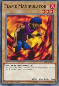 Flame Manipulator [Speed Duel Decks: Duelists of Tomorrow] [SS02-ENB03] | Anubis Games and Hobby