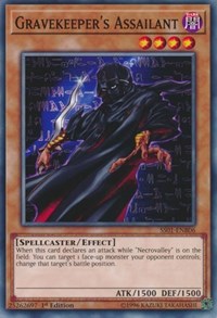 Gravekeeper's Assailant [Speed Duel Decks: Destiny Masters] [SS01-ENB06] | Anubis Games and Hobby