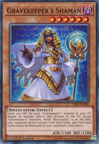 Gravekeeper's Shaman [Speed Duel Decks: Destiny Masters] [SS01-ENB09] | Anubis Games and Hobby