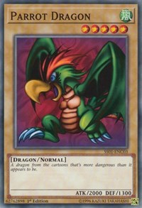 Parrot Dragon [Speed Duel Decks: Destiny Masters] [SS01-ENC03] | Anubis Games and Hobby