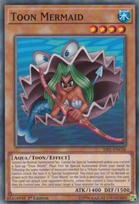 Toon Mermaid [Speed Duel Decks: Destiny Masters] [SS01-ENC06] | Anubis Games and Hobby