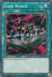 Toon World [Speed Duel Decks: Destiny Masters] [SS01-ENC12] | Anubis Games and Hobby