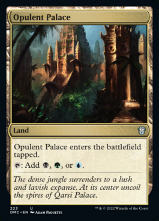 Opulent Palace [Dominaria United Commander] | Anubis Games and Hobby
