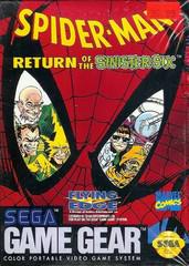 Spiderman Return of the Sinister Six - Sega Game Gear | Anubis Games and Hobby