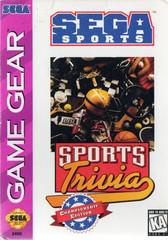 Sports Trivia - Sega Game Gear | Anubis Games and Hobby