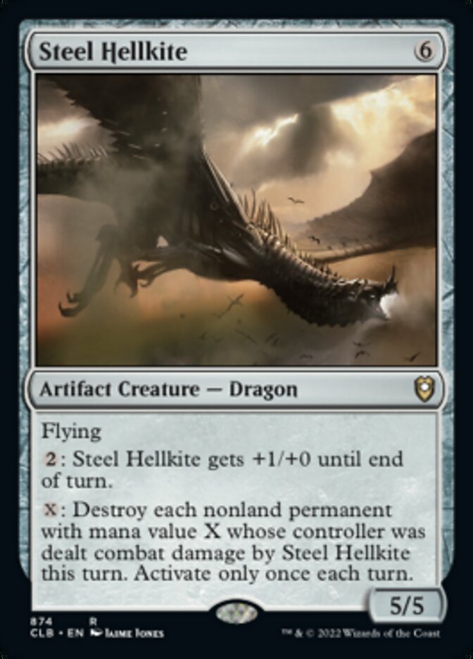 Steel Hellkite [Commander Legends: Battle for Baldur's Gate] | Anubis Games and Hobby