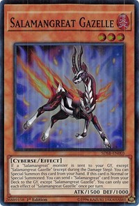 Salamangreat Gazelle [Structure Deck: Soulburner] [SDSB-EN003] | Anubis Games and Hobby