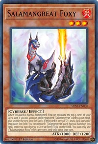 Salamangreat Foxy [Structure Deck: Soulburner] [SDSB-EN008] | Anubis Games and Hobby